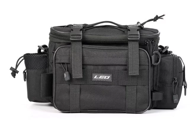 Сумка спиннингиста для рыбалки Leo на пояс и через плечо (2026216074)