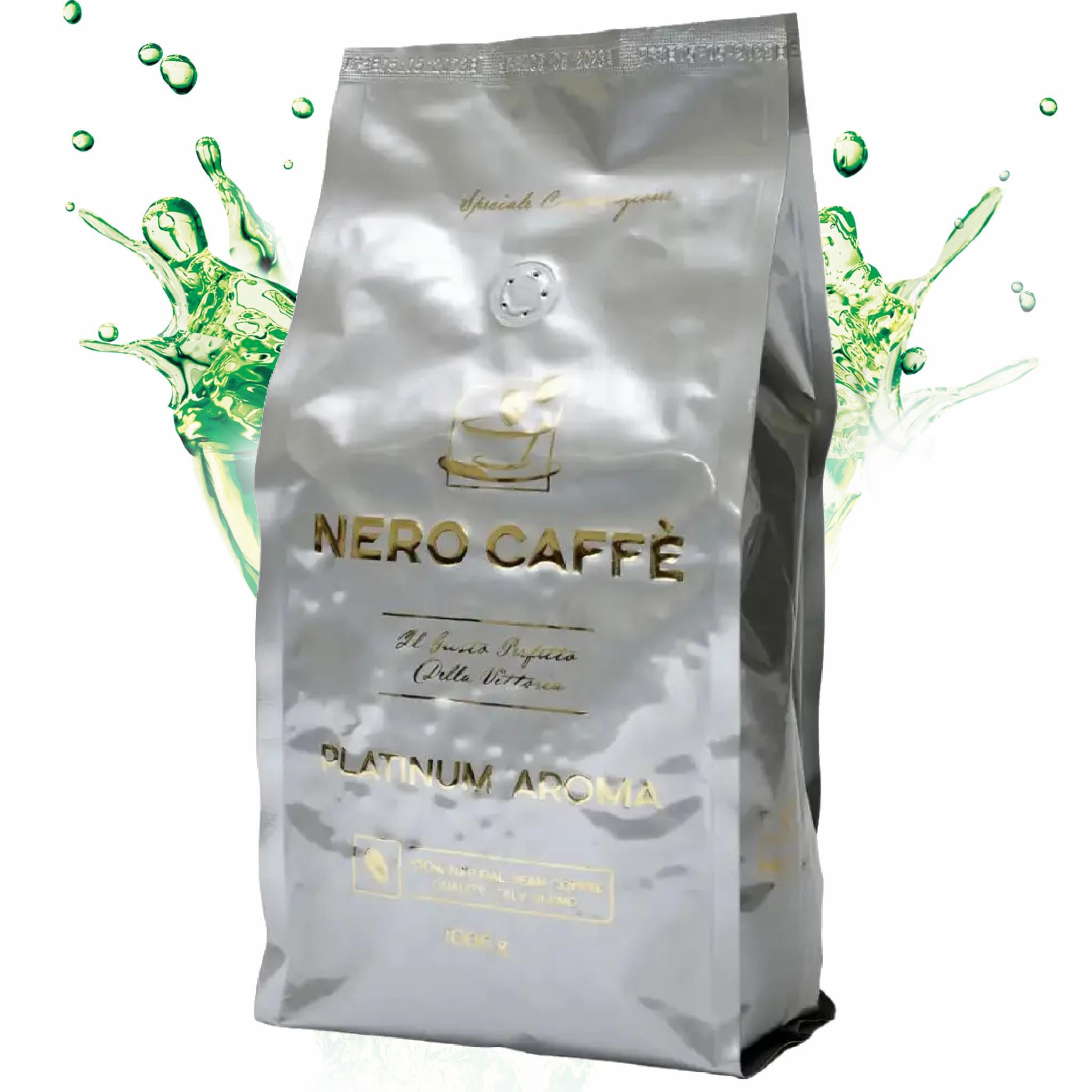 Кофе в зернах NERO CAFFEE Platinum Aroma 20/80 1 кг