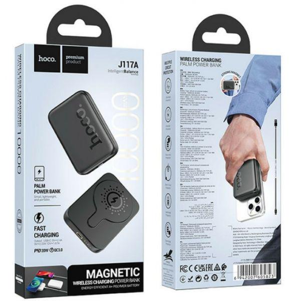 Повербанк Hoco J117A 10000 mAh Черный (1612187) - фото 5 Повербанк Hoco J117A 10000 mAh Черный (1612187) - фото 5