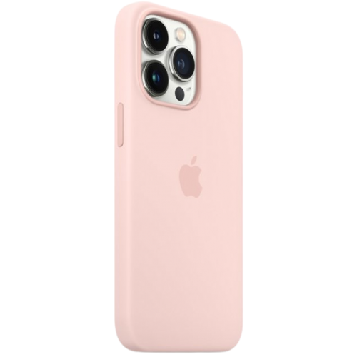 Apple MagSafe Silicone Case для iPhone 13 Pro Chalk Pink - фото 3 Apple MagSafe Silicone Case для iPhone 13 Pro Chalk Pink - фото 3