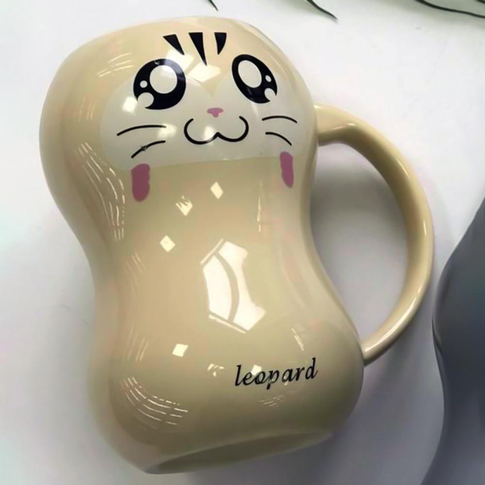 Чашка керамическая с крышкой В мире животных 420 мл Желтый (21-жов-О8030-29) - фото 2 Чашка керамическая с крышкой В мире животных 420 мл Желтый (21-жов-О8030-29) - фото 2