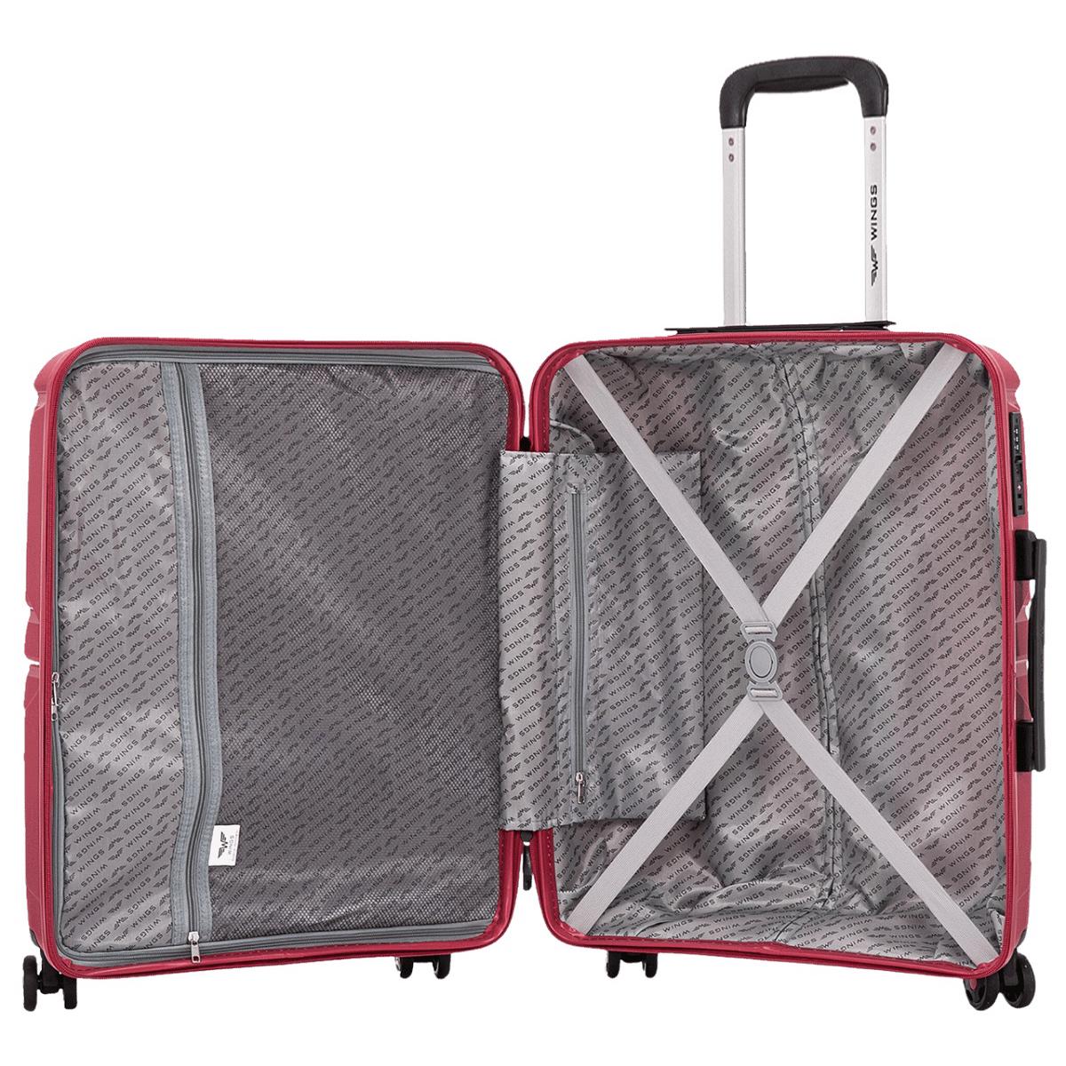 Чемодан полипропиленовый Wings PHX01 малый Красный (Wp00541) - фото 9 Чемодан полипропиленовый Wings PHX01 малый Красный (Wp00541) - фото 9