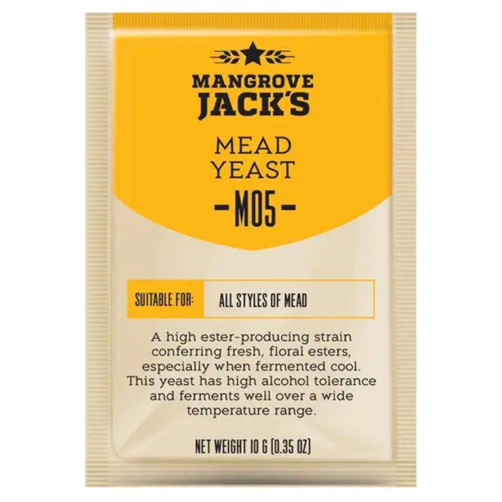 Дрожжи для меда Mangrove Jack's M05 Mead 10 г (1276) Дрожжи для меда Mangrove Jack's M05 Mead 10 г (1276)