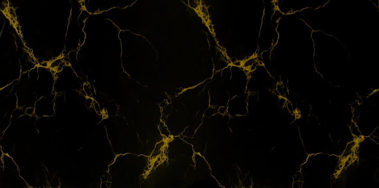 Панель самоклеюча глянцева РЕТ під колір структури 600х300х2,5 мм Пастельний надтемний антрацит (VN3-135)