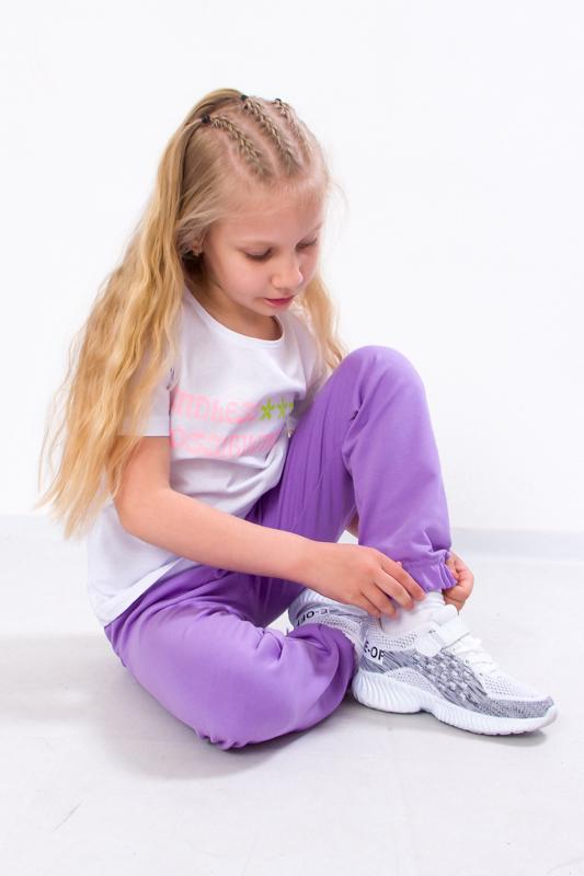 Штани для дівчинки Носи Своє 98 см Фіолетовий (6155-057-5-v35)