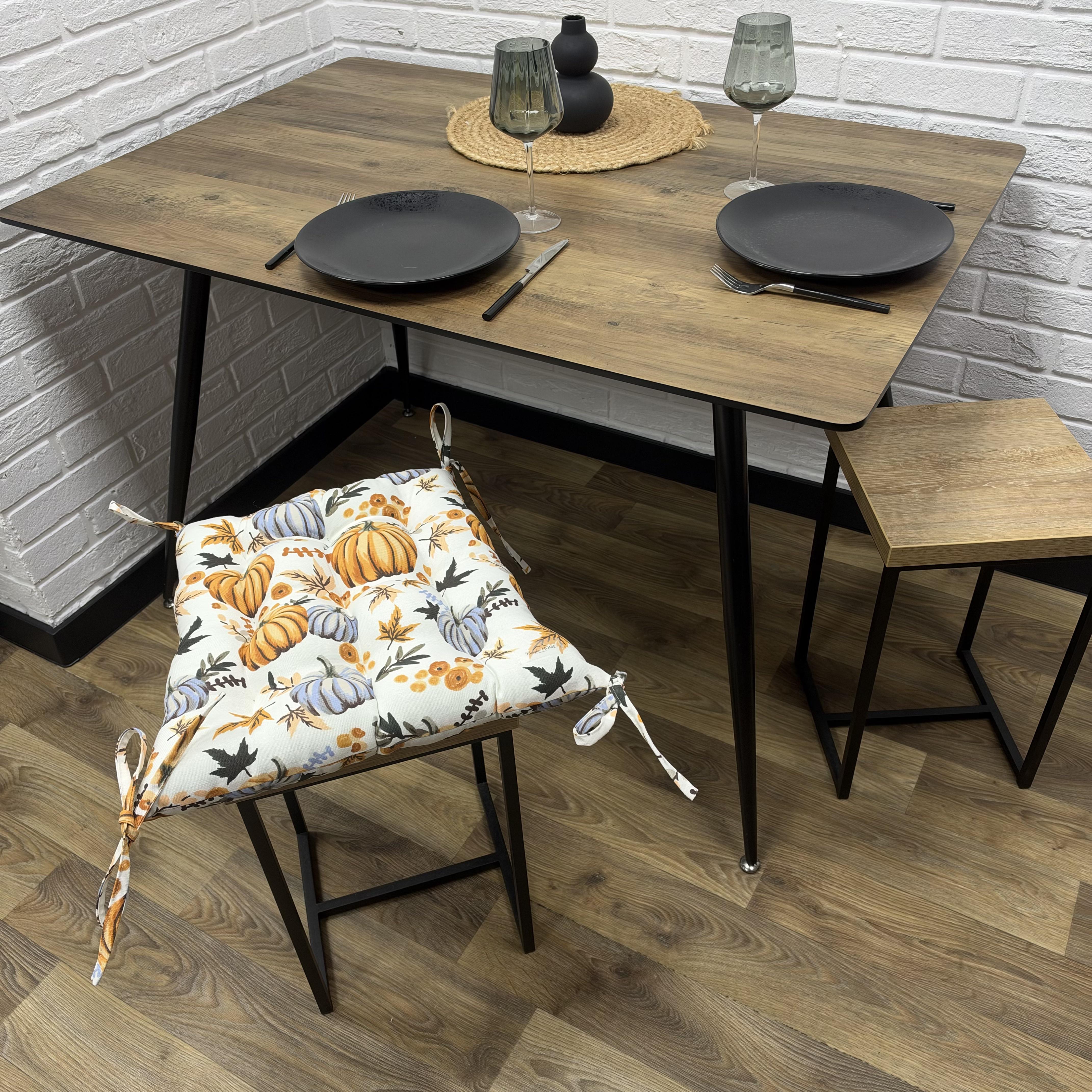 Сидение Comfort Home Pumpkin на стул панама 40х40 см