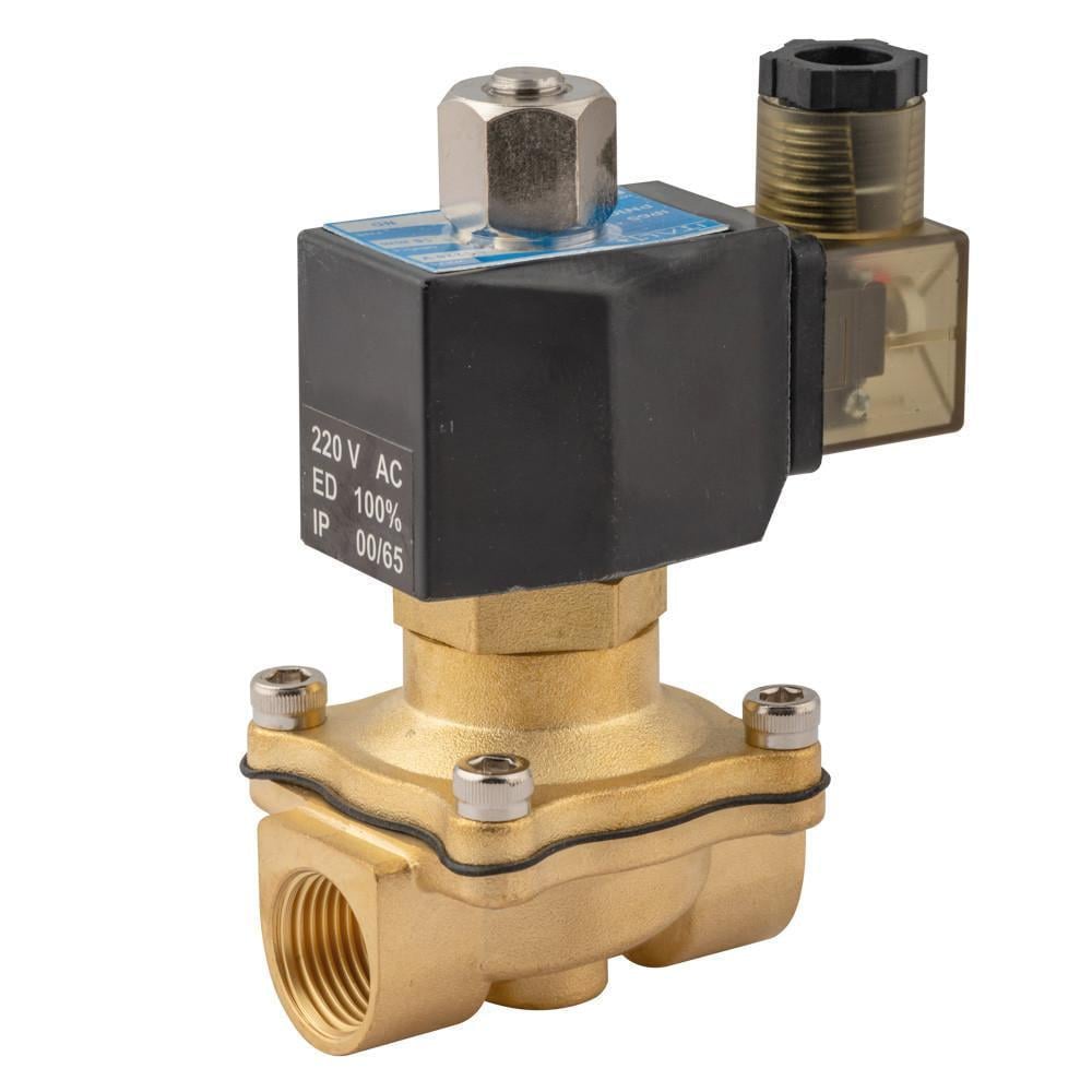 Электромагнитный клапан ITAL IT2-220-20B нормально-открытый NO 2W200-20K AC220V 3/4" (1050979)