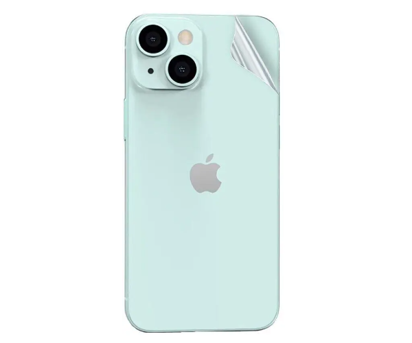 Пленка противоударная гидрогелевая Hydrogel Film для Apple iPhone 14 на заднюю панель Transparent