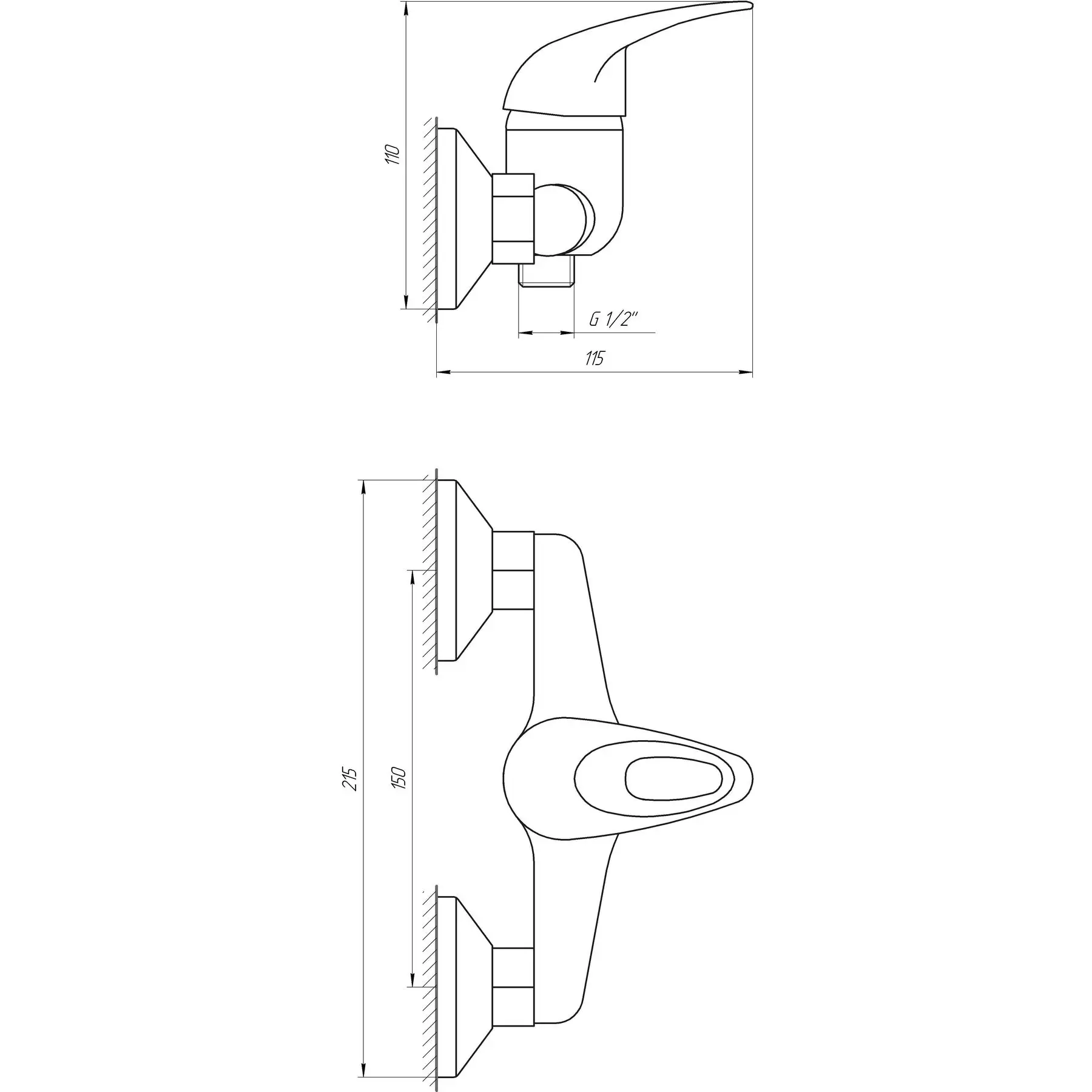 Смеситель для душа EcoMix ELIT EM-105 (GSR-000010055) - фото 5 Смеситель для душа EcoMix ELIT EM-105 (GSR-000010055) - фото 5