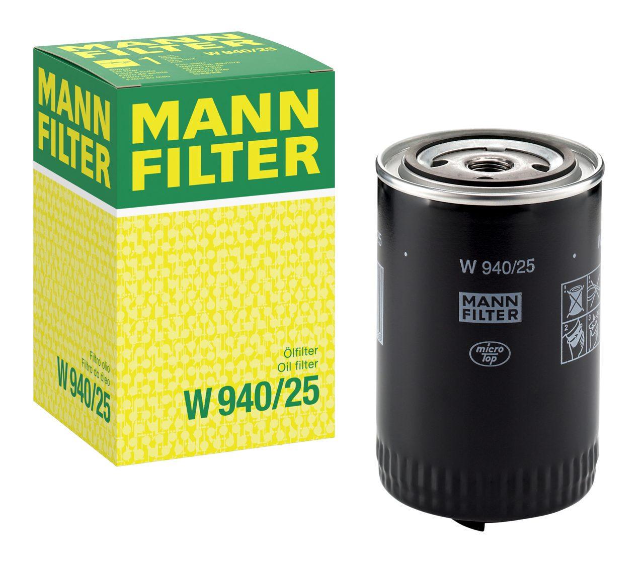 Фильтр смазки Mann-Filter (W940/25) Фильтр смазки Mann-Filter (W940/25)