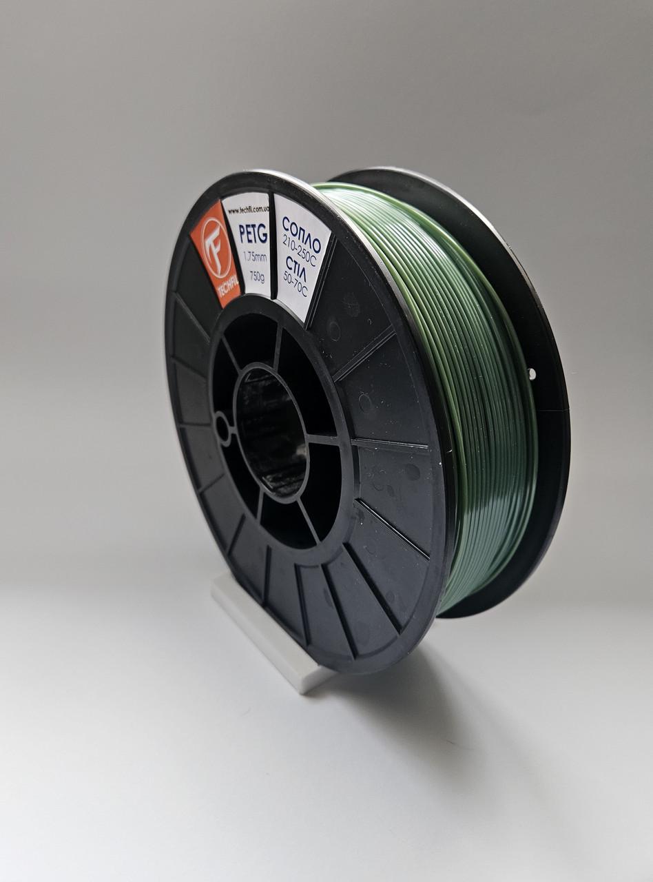 Нить для 3D печати PETG Techfil марка 074 1,75 мм Зеленый - фото 7 Нить для 3D печати PETG Techfil марка 074 1,75 мм Зеленый - фото 7