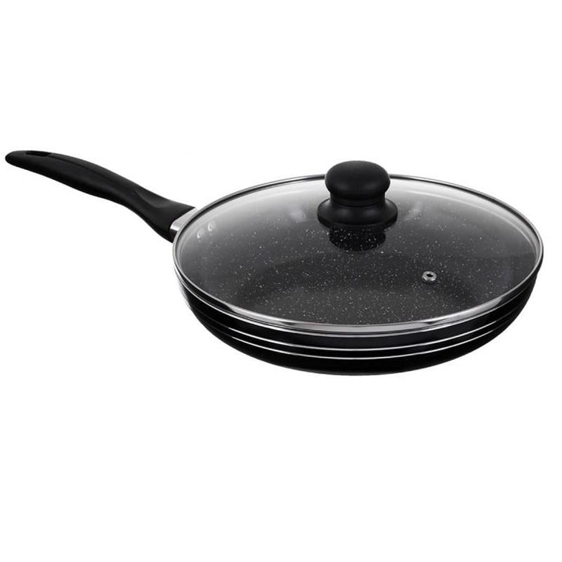 Сковорода Unique UN-5164 24 см з кришкою (03072021_5)