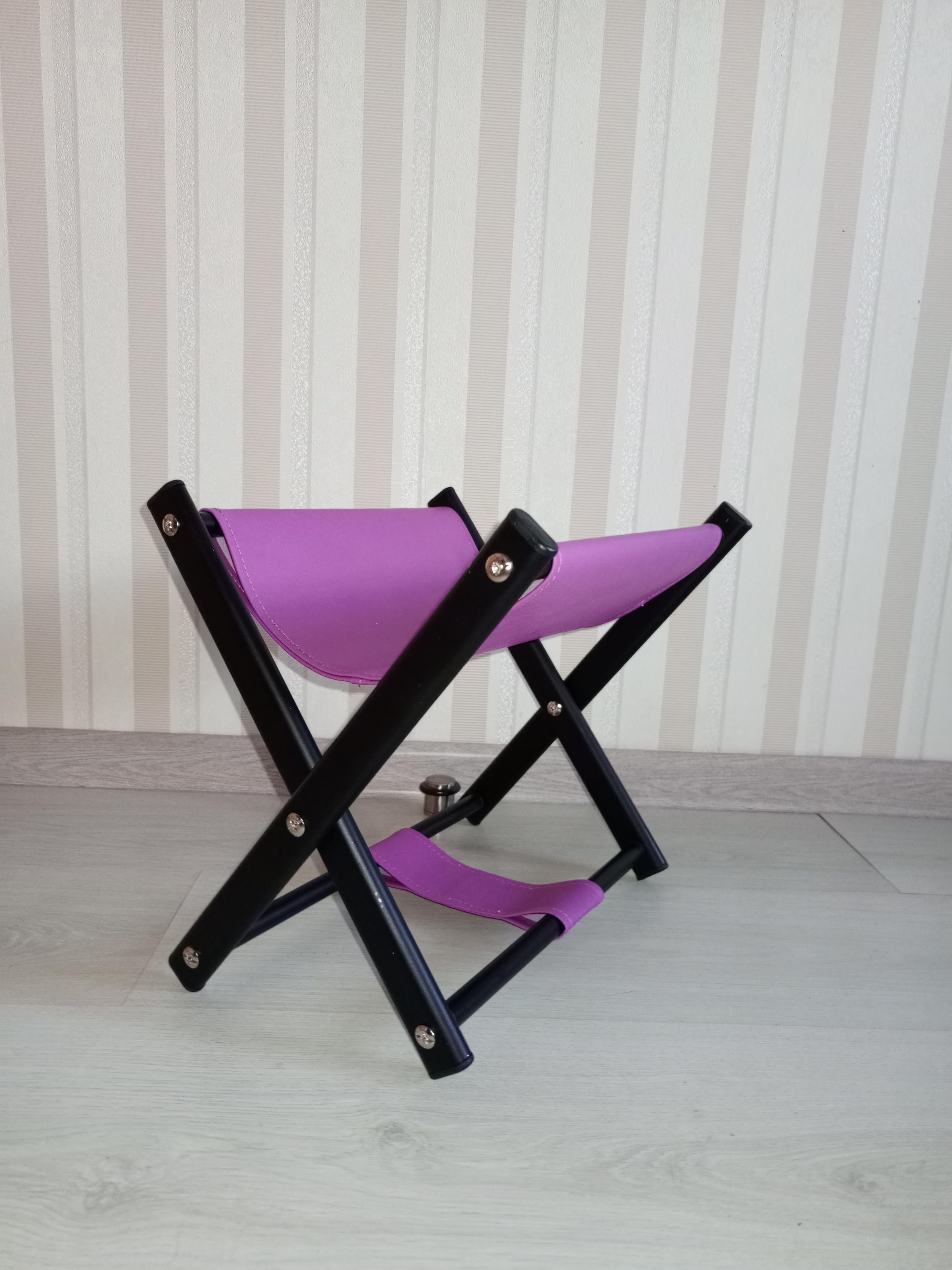 Підставка для сумки висота 31 см Фіолетовий/Чорний Підставка для сумки висота 31 см Фіолетовий/Чорний