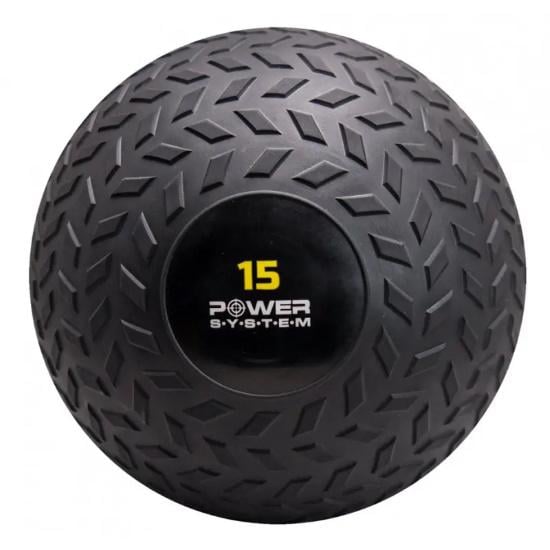 М'яч для кросфіту та фітнесу SlamBall Power System PS-4117 15 кг (PS-4117_15kg_best231)