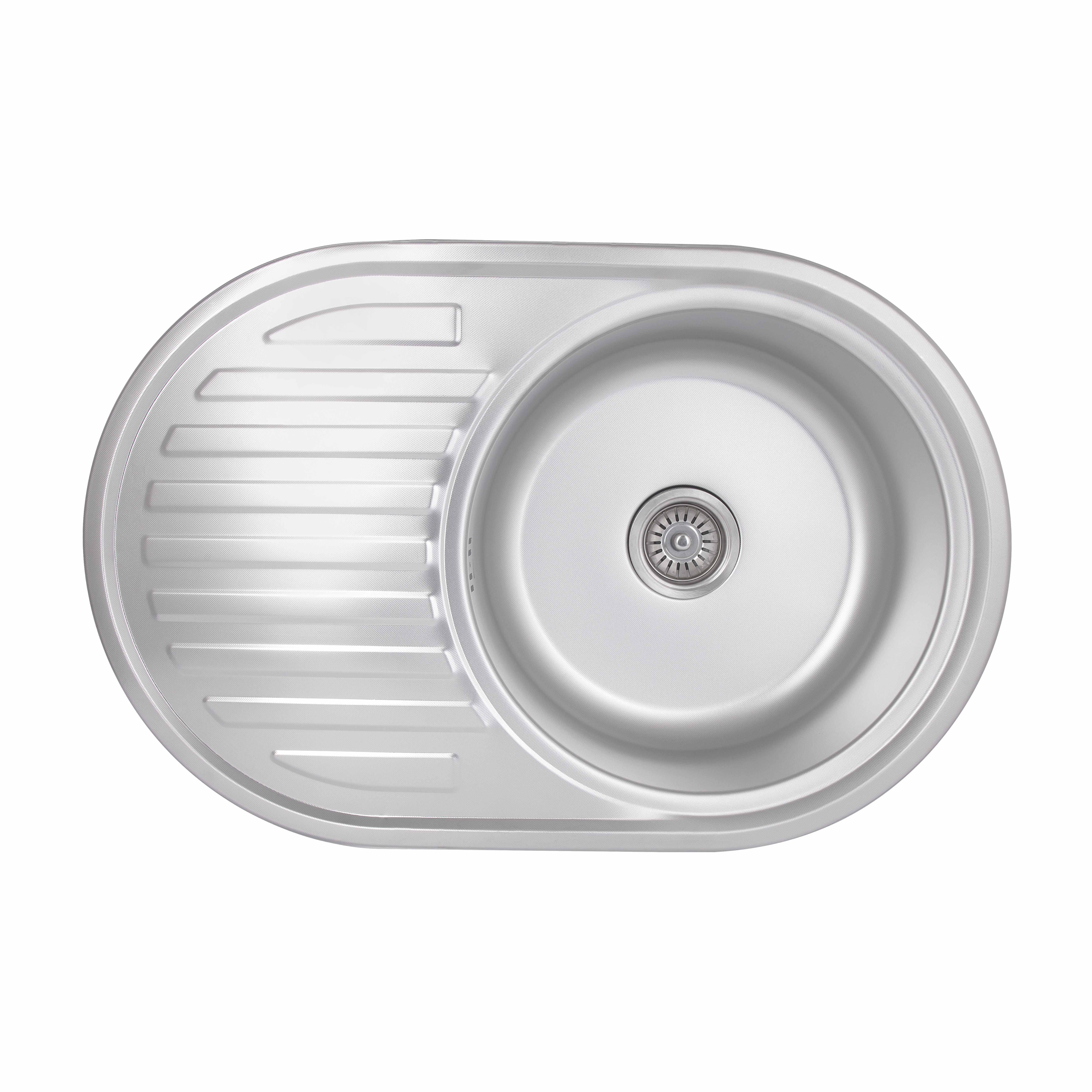 Мойка для кухни Brinex 7750 Micro Decor 0,8мм (BRIN7750MDEC08)
