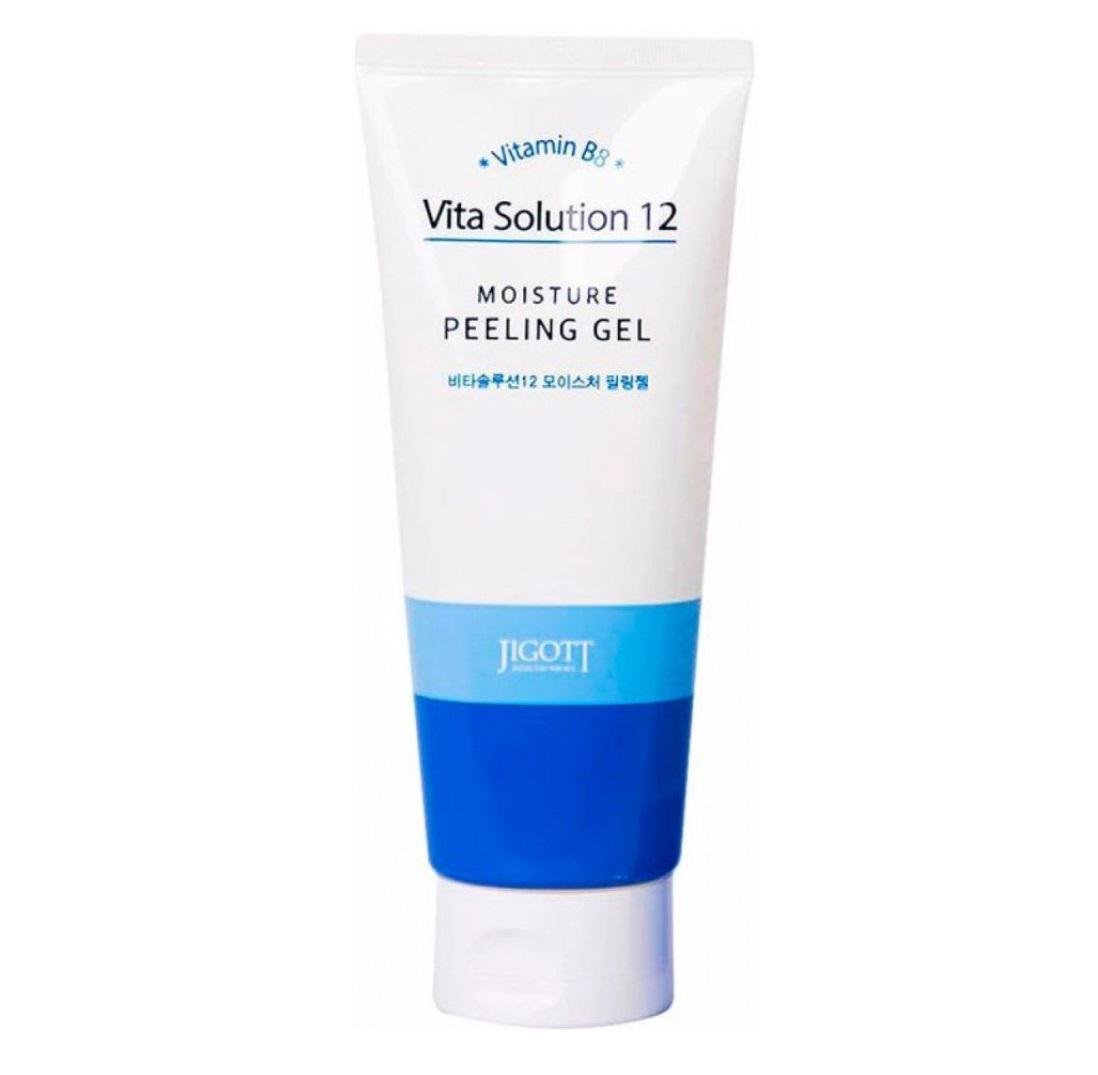 Пилинг-гель увлажняющий Jigott Vita Solution 12 Moisture Peeling Gel 180 мл (8809541281914)