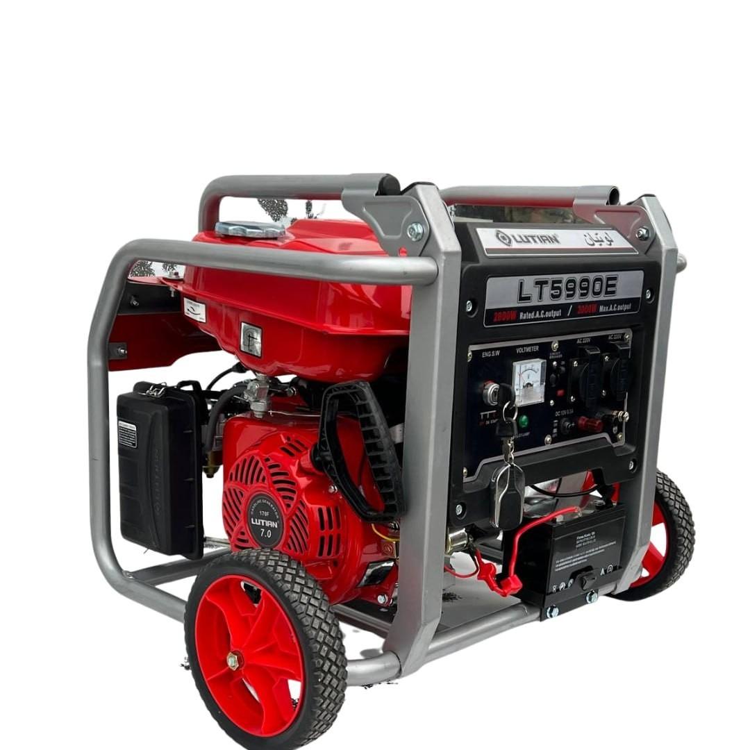 Генератор бензиновый LUTIAN LT599OE 3,0 кВт электростартер медная обмотка (31885421)