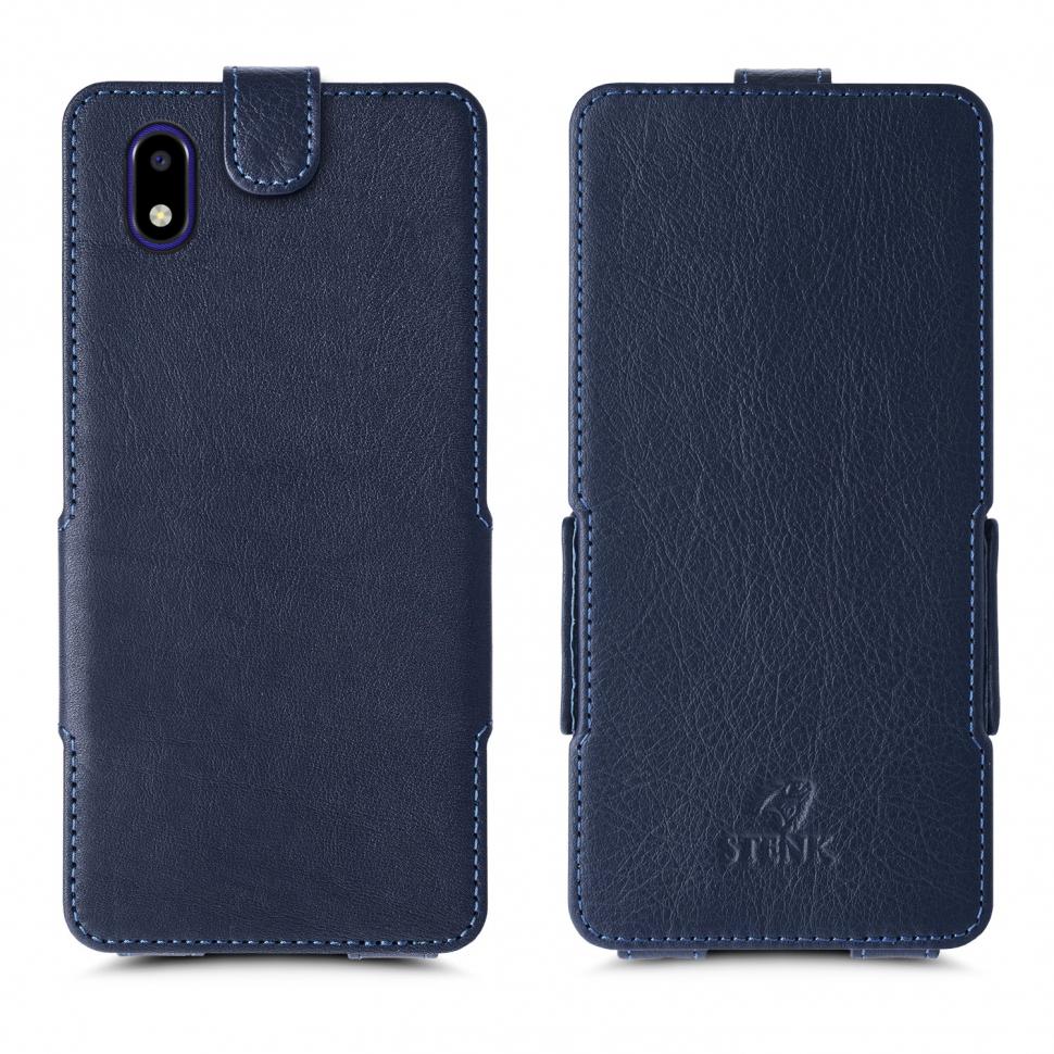 Чехол флип Stenk Prime для ZTE Blade A3 (2020) Синий (66567)