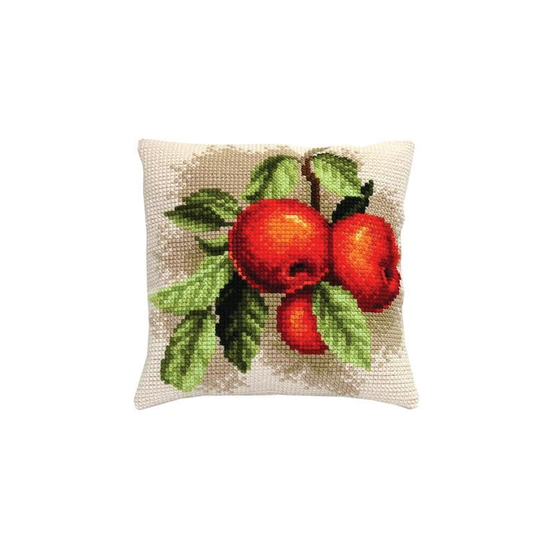 Набір для вишивки хрестиком подушки Чарівна Мить РТ-155 Райське яблучко (3751)
