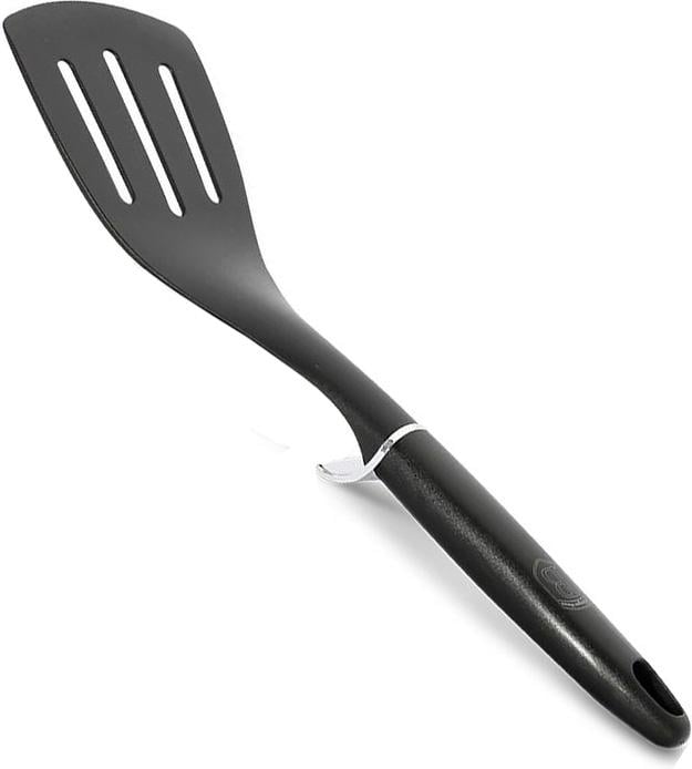 Лопатка перфорована Berlinger Haus Black Royal 33 см нейлон Чорний (BH-6213)