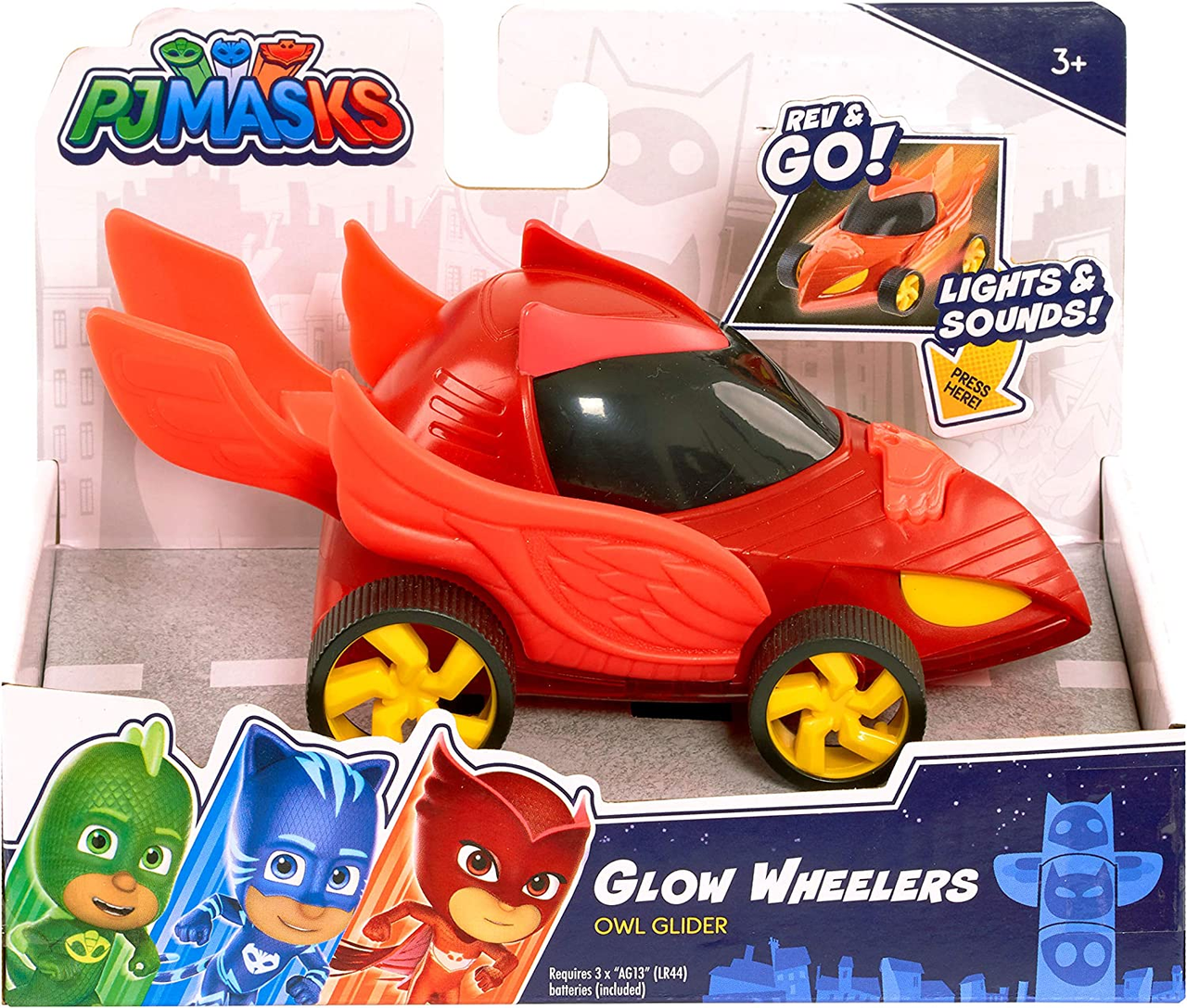 Игрушечная машинка PJ Masks Glow Wheelers Owl Glider by Just Play (2443119449)