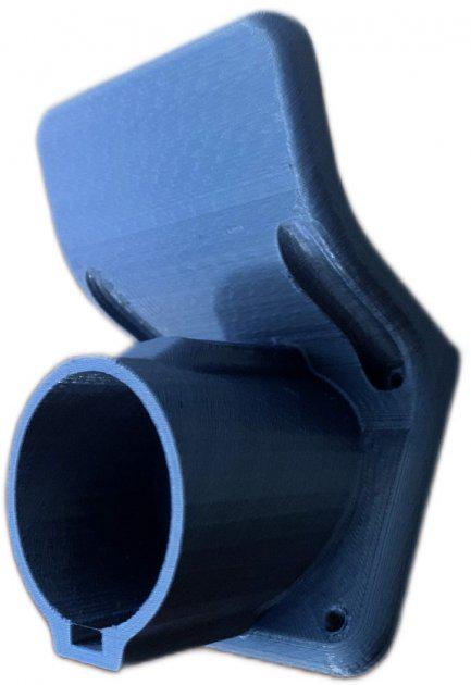 Держатель Qumax Pro для EV j1772 штекера зарядной станции Синий (EV - 05)