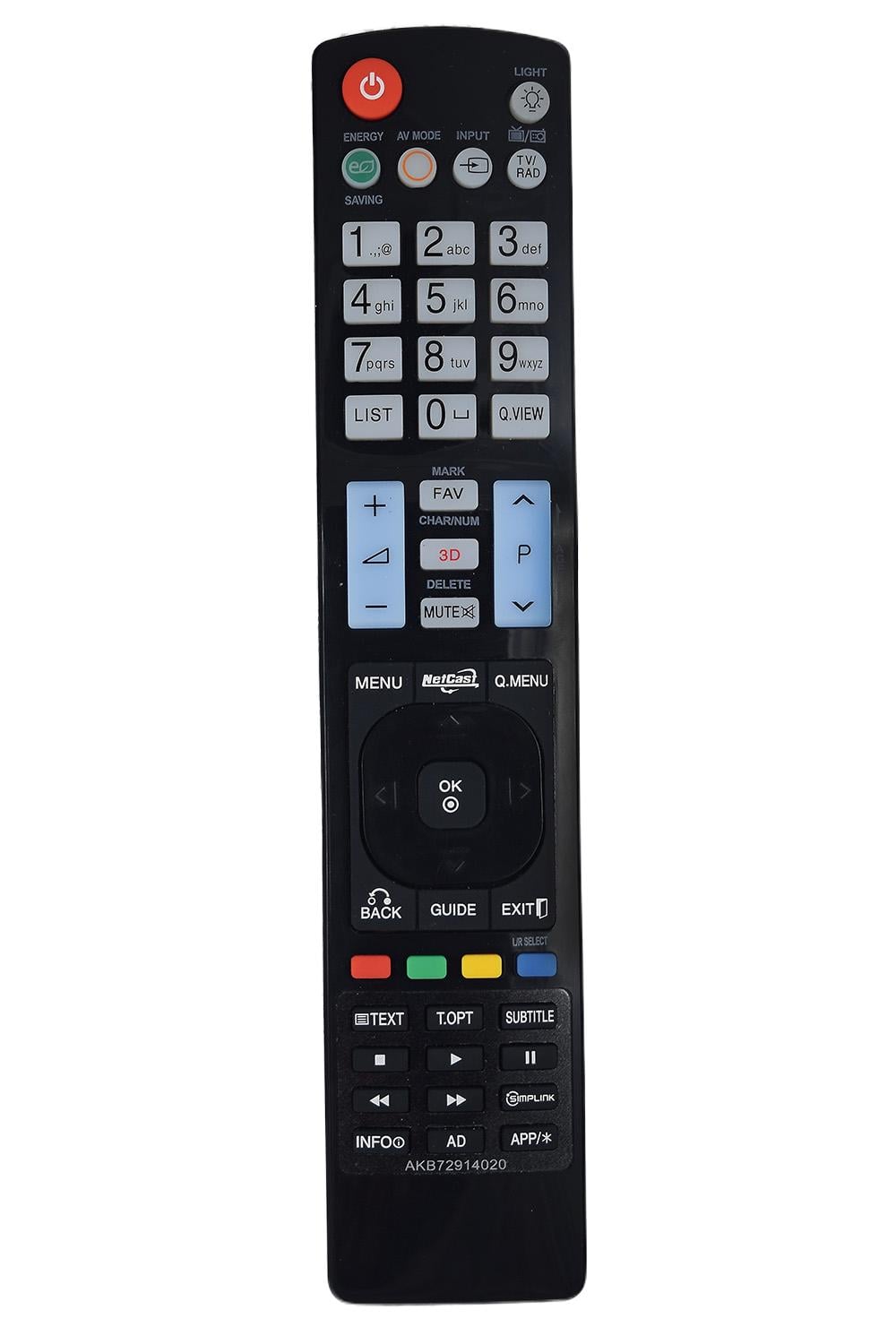 Пульт для телевизора LG AKB72914020 (166)