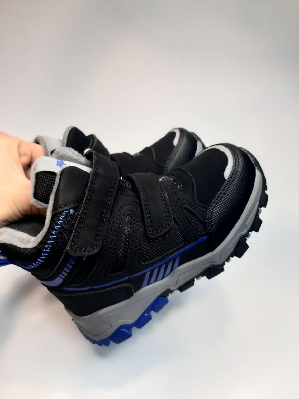 Ботинки детские зимние Apawwa для мальчика р. 32 20,8 см Черный (6206 bl-black) - фото 2 Ботинки детские зимние Apawwa для мальчика р. 32 20,8 см Черный (6206 bl-black) - фото 2