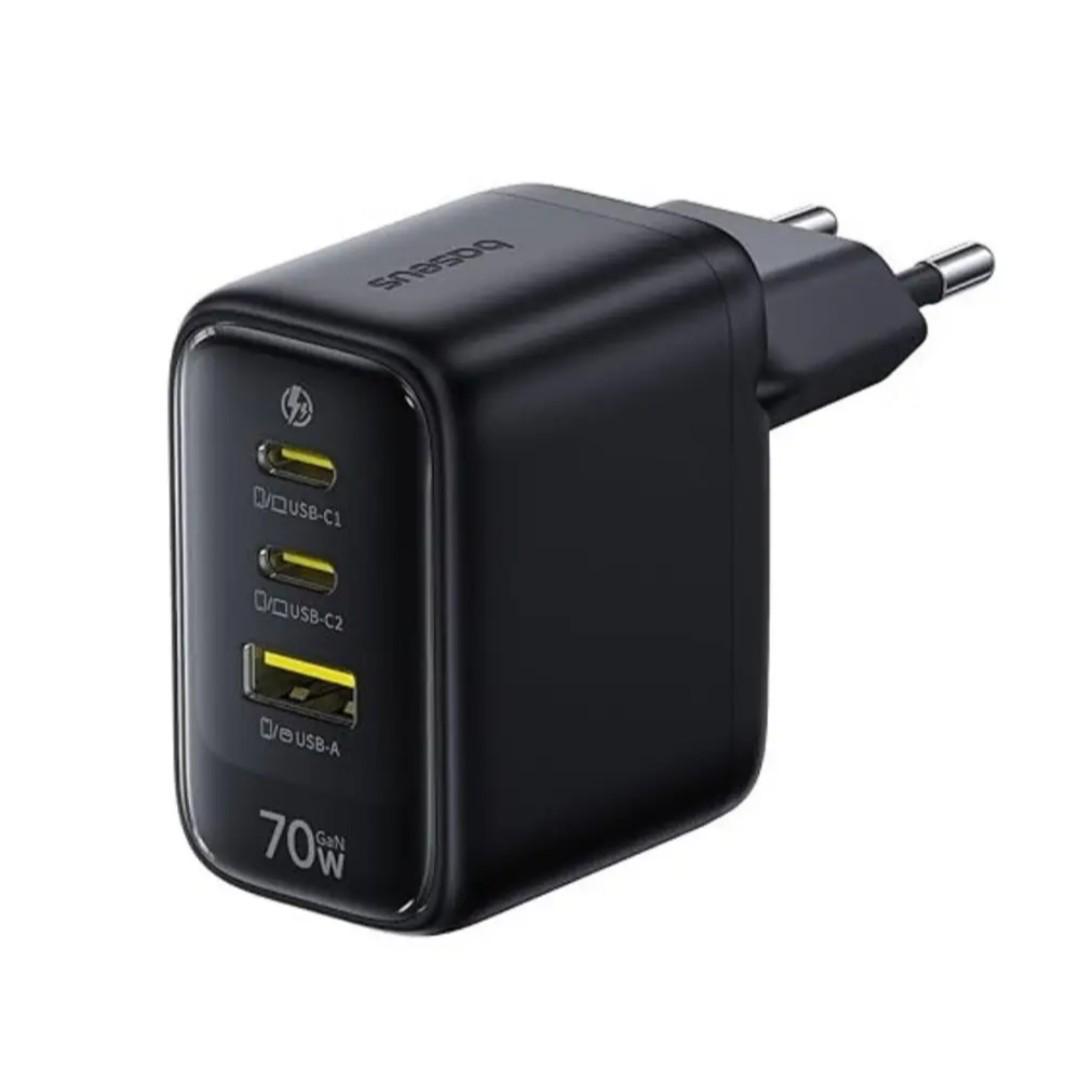 Зарядний пристрій 70W BASEUS EnerFill FE22 GaN6 E01235 (35743974)
