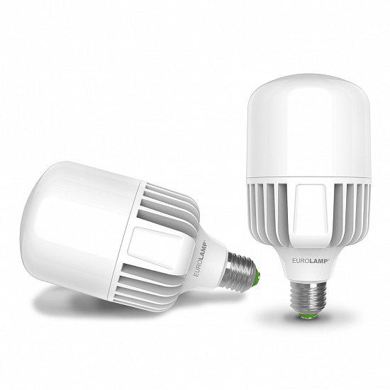 Лампа светодиодная Eurolamp LED-HP-100406 100W 220V 9600 lm 6500K Е40 190x295 мм (4260410487686) - фото 2