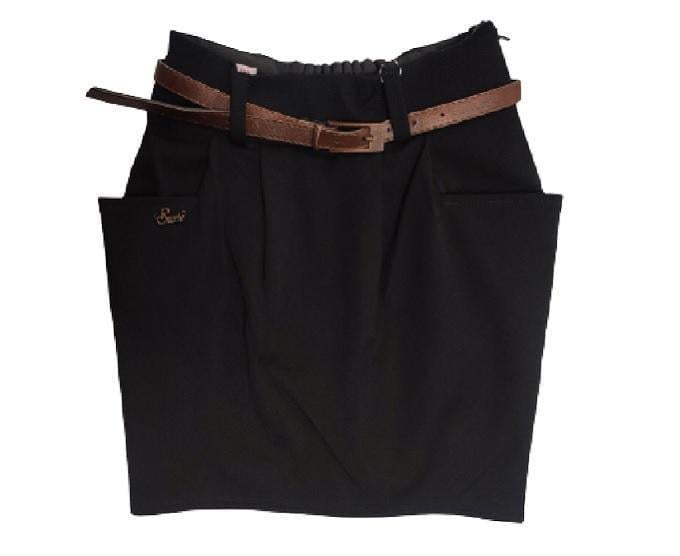 Юбка школьная Suzie КОЛЕТ 03 шерсть 122 см Черный (465801_122)