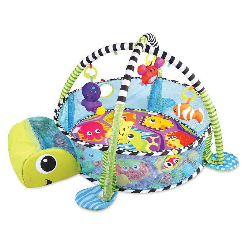 Развивающий коврик ULY Toys Черепашка с бортиками