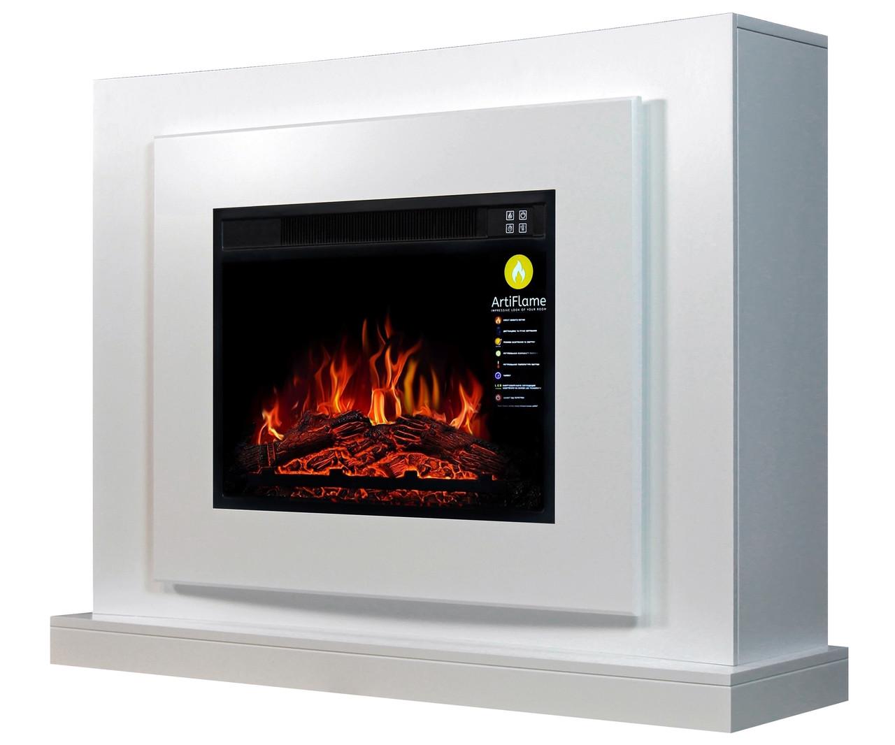 Камінокомплект ArtiFlame LUCCA AF23S Білий Бьянко (2251677337)