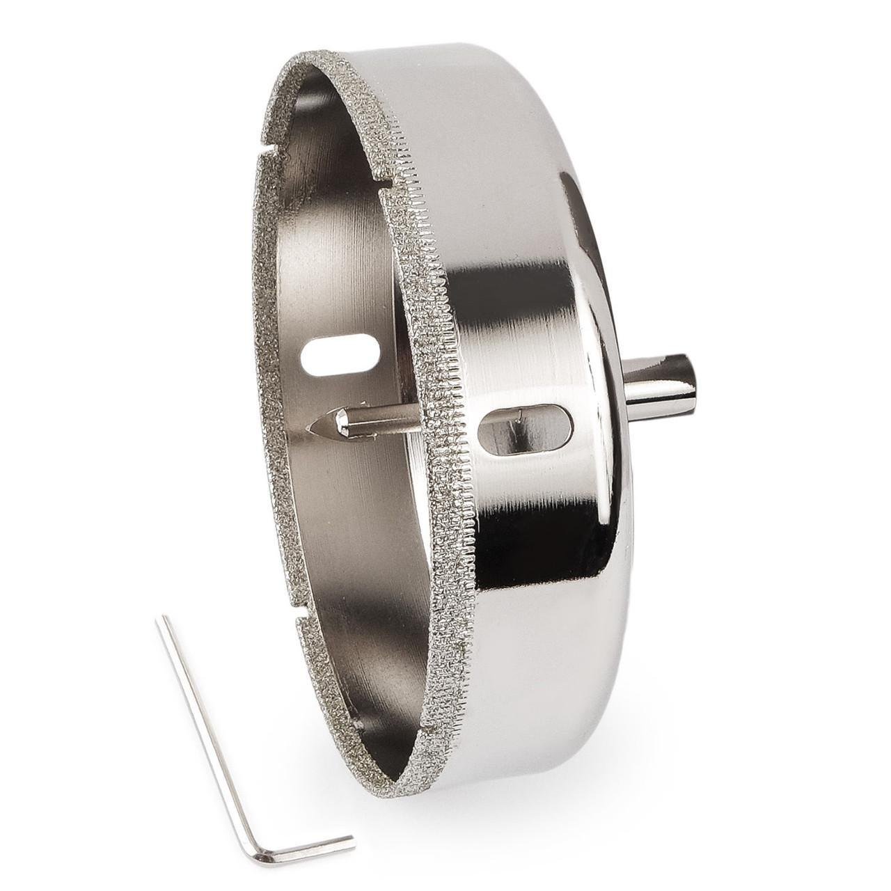 Коронка для плитки TOMAX 110 мм алмазная с центровочным сверлом (1774311844)