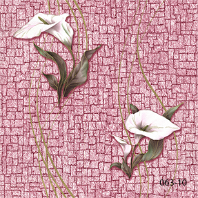 Обои тисненные Эксклюзив Люкс на бумажной основе 0,53х10,05 м Бордовый (063-10)