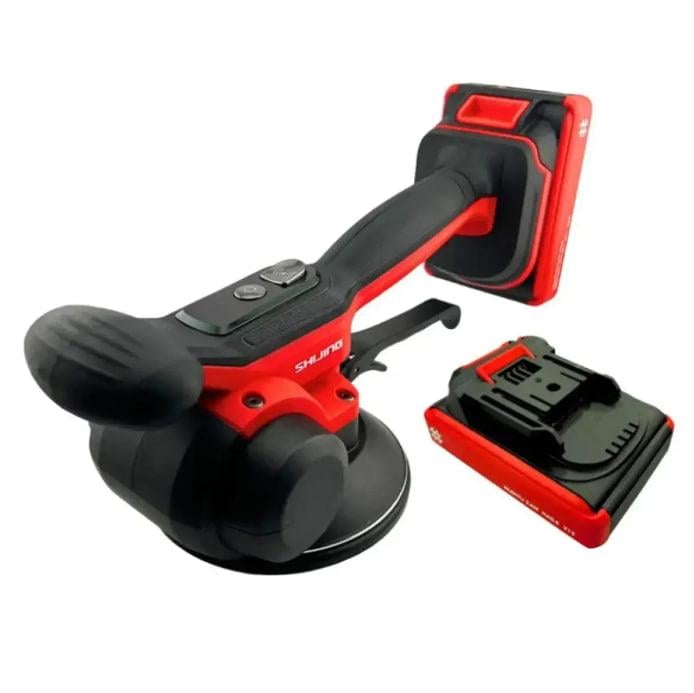 Виброприсоска аккумуляторная для плитки Shijing 9395 21V 1 аккумулятор 140 мм (9395) Виброприсоска аккумуляторная для плитки Shijing 9395 21V 1 аккумулятор 140 мм (9395)