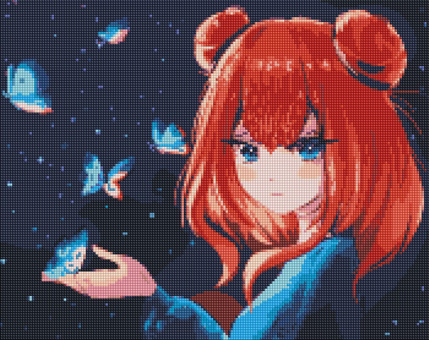 Алмазная мозаика Идейка Полет бабочек 40x50 см (AMO7477)