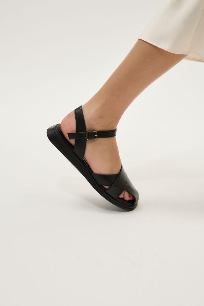 Сандалії жіночі Fabio Monelli на платформі р. 36 Чорний (186924) - фото 5