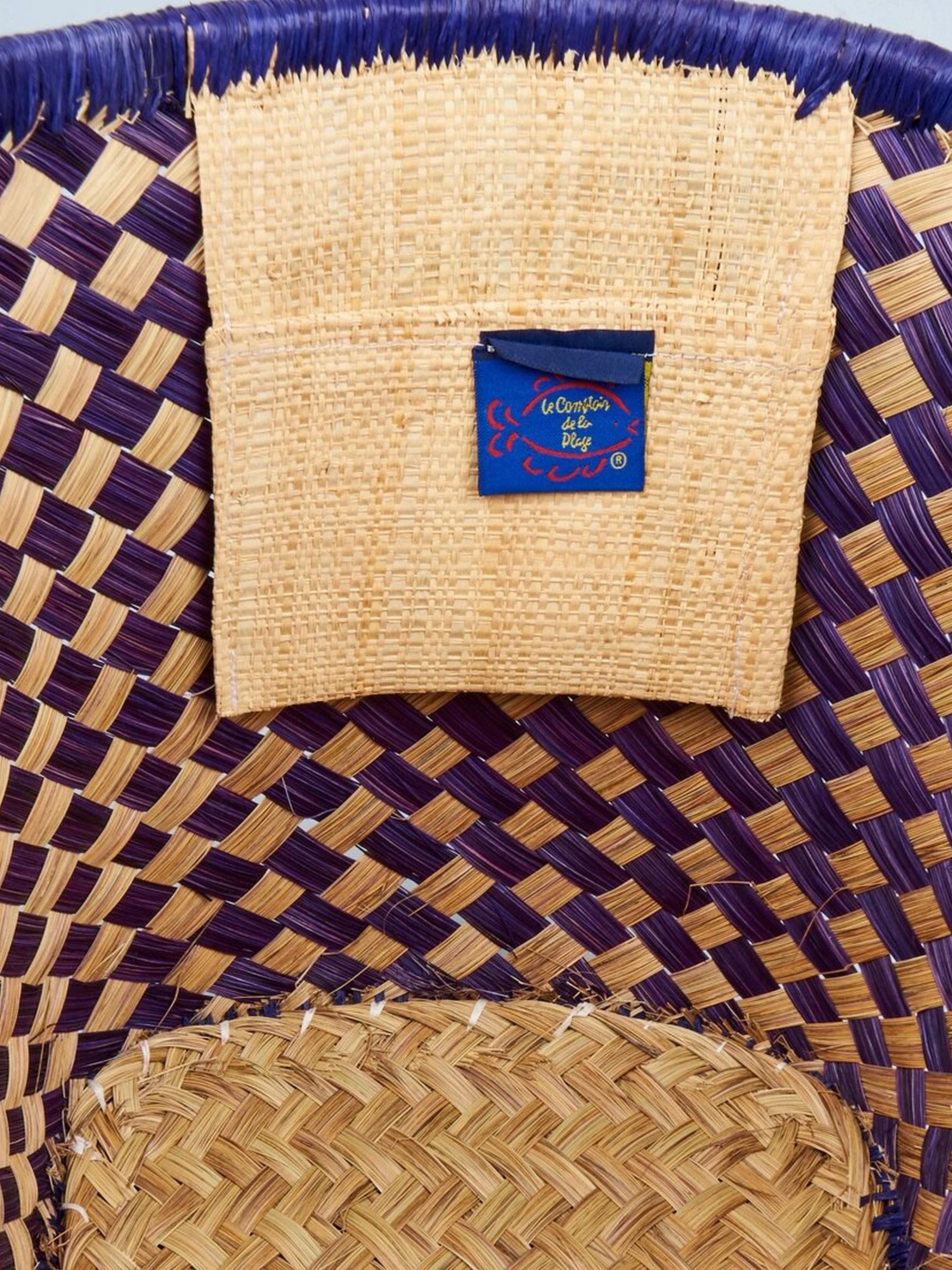 Сумка пляжна Le Comptoir de la plage Voatokana GM One size Синій (ZIK0000028828) - фото 3 Сумка пляжна Le Comptoir de la plage Voatokana GM One size Синій (ZIK0000028828) - фото 3