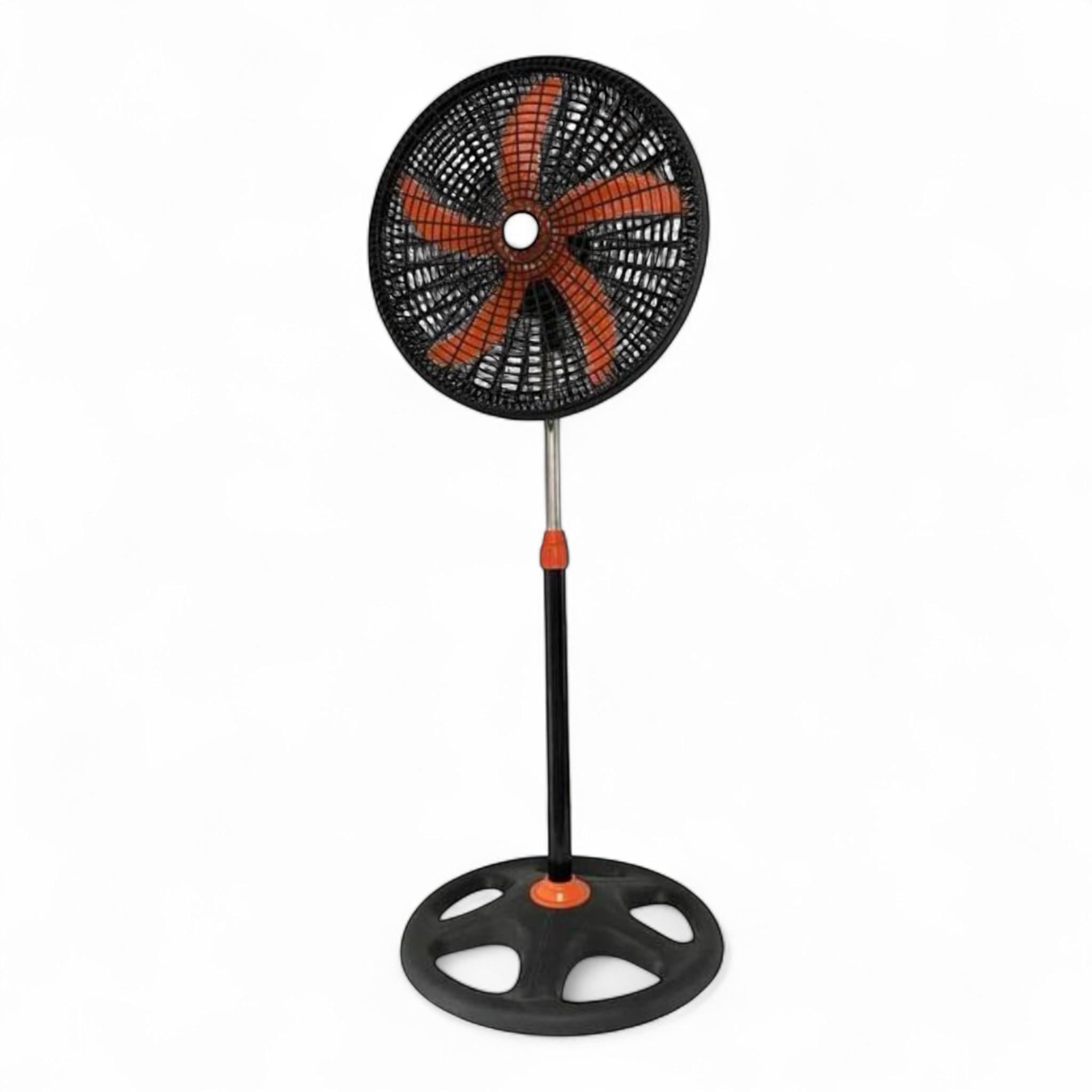 Вентилятор напольный Rainberg RB-1802 180 Вт 3 скорости Black/Orange (V_RB180)