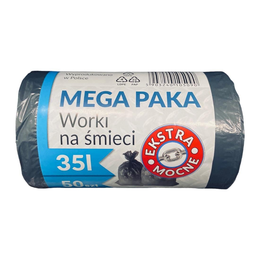Мусорные пакеты Ekosell 35 л/50 шт. (6575)