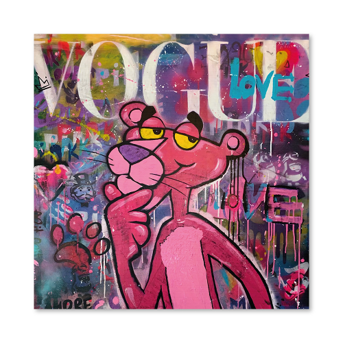 Картина The Pink Panther 50x50 см (KV0811)