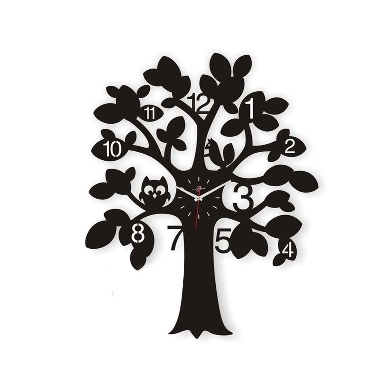 Часы настенные Woodcraft семейное дерево 24х29 см (340)