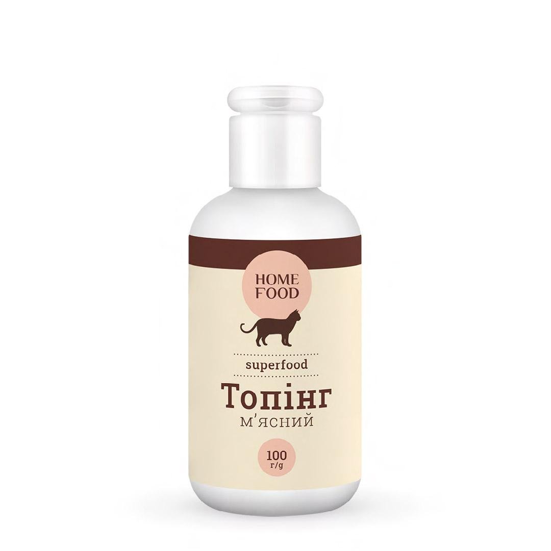 Топинг мясной для котов Home Food 100 г (12749309)