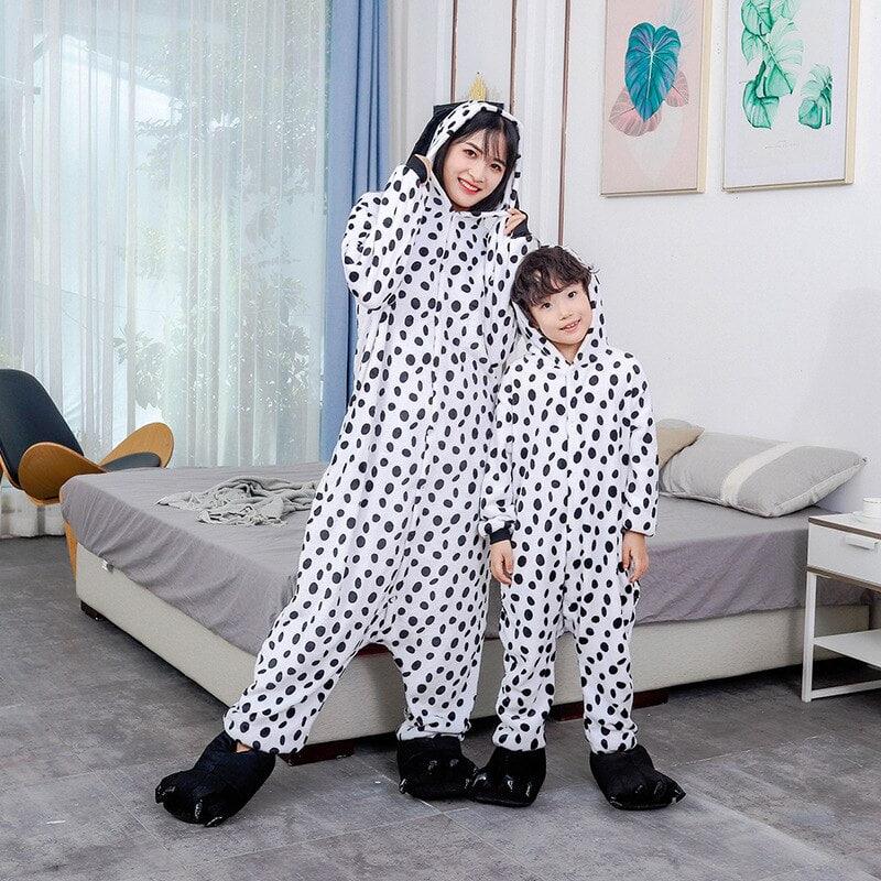 Пижама Kigurumi Далматинец М 155-165 см Черно-белый (6049/М) - фото 3