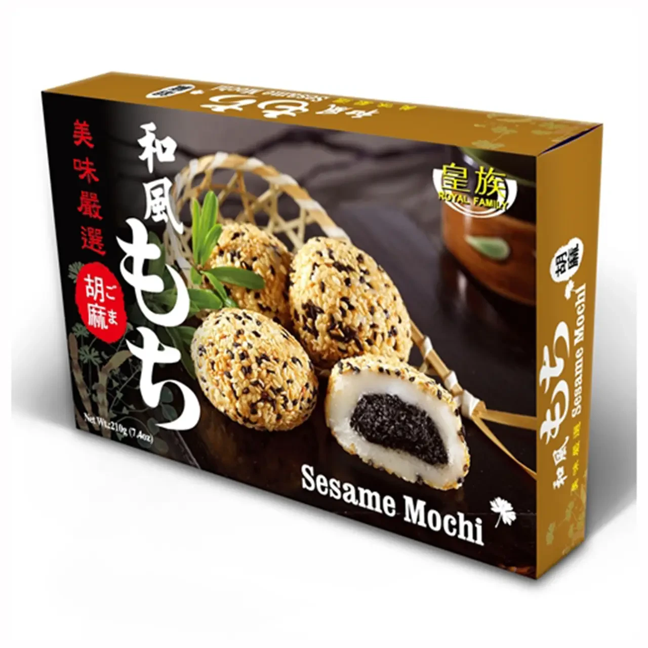 Десерт Royal Family Sesame Mochi с кунжутом 210 г