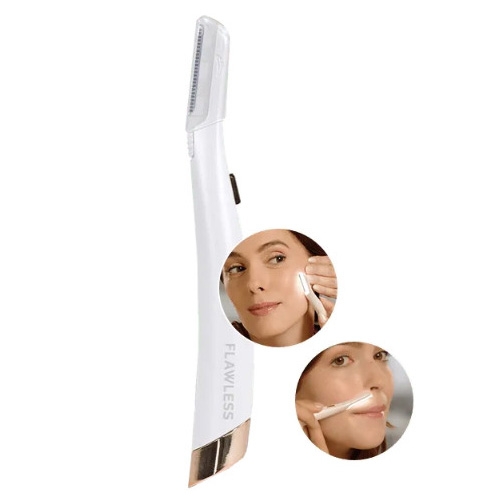 Тример-епілятор жіночий Flawless Dermaplane Glo White (14638291) - фото 8