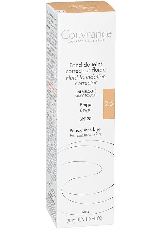 Тональный крем Avene Couvrance Fluid Correctors матировочный 30 мл 2.5 Beige (2562419764) Тональный крем Avene Couvrance Fluid Correctors матировочный 30 мл 2.5 Beige (2562419764)