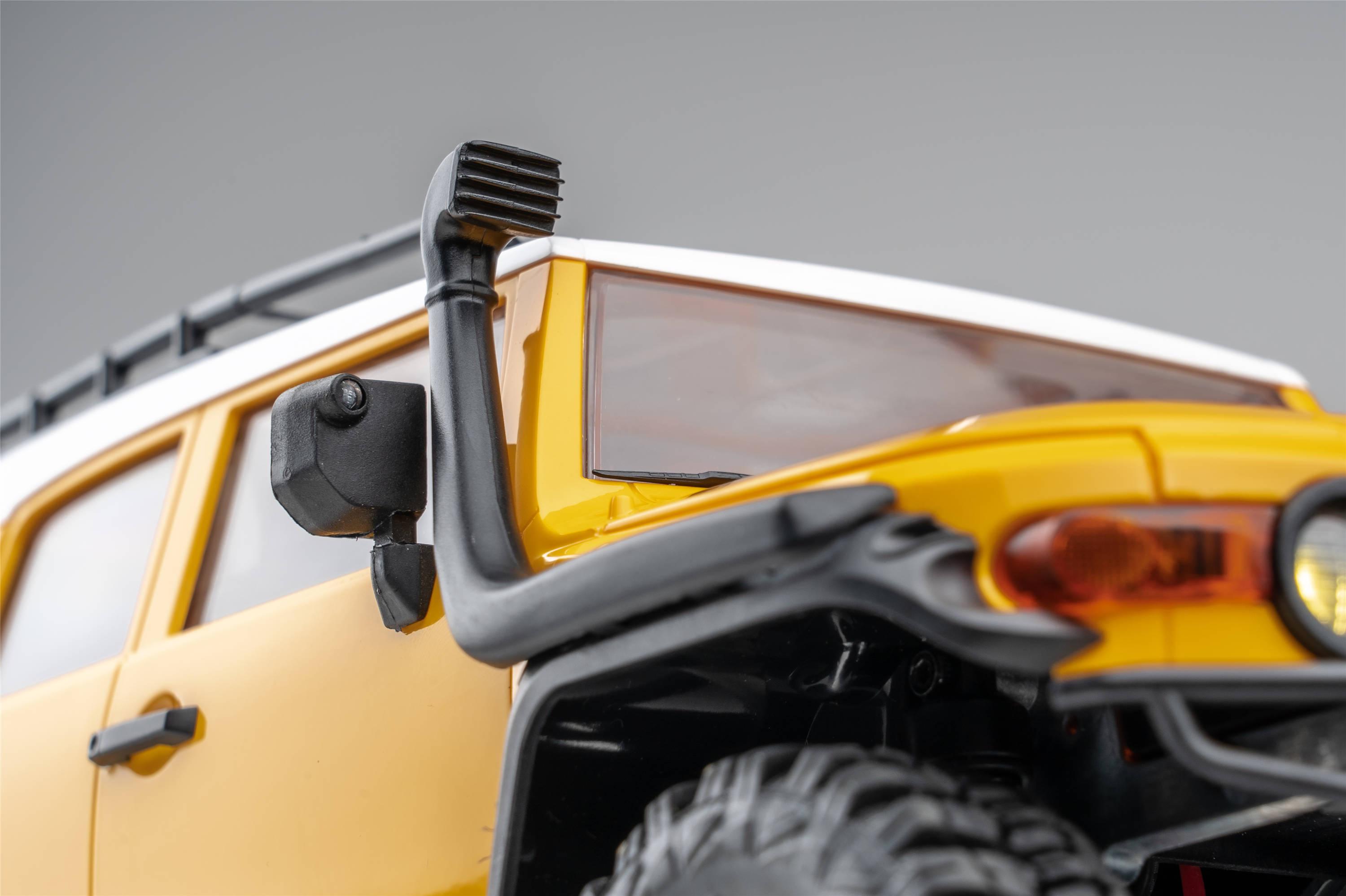 Машинка на радиоуправлении FMS 1:18 FJ Cruiser RTR Yellow - фото 29 Машинка на радиоуправлении FMS 1:18 FJ Cruiser RTR Yellow - фото 29