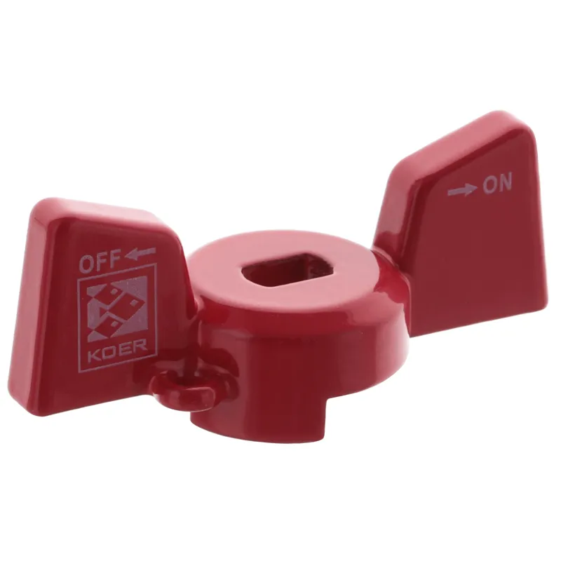 Ручка метелик для крана кульового KOER алюмінієва 1/2" (KR3016)